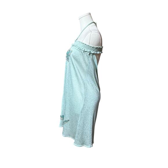 Vanita Rosa Atelier Paris St Barth Jersey Mini Dress Size Small Open Back - Picture 9 of 11